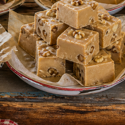 Maple walnut fudge